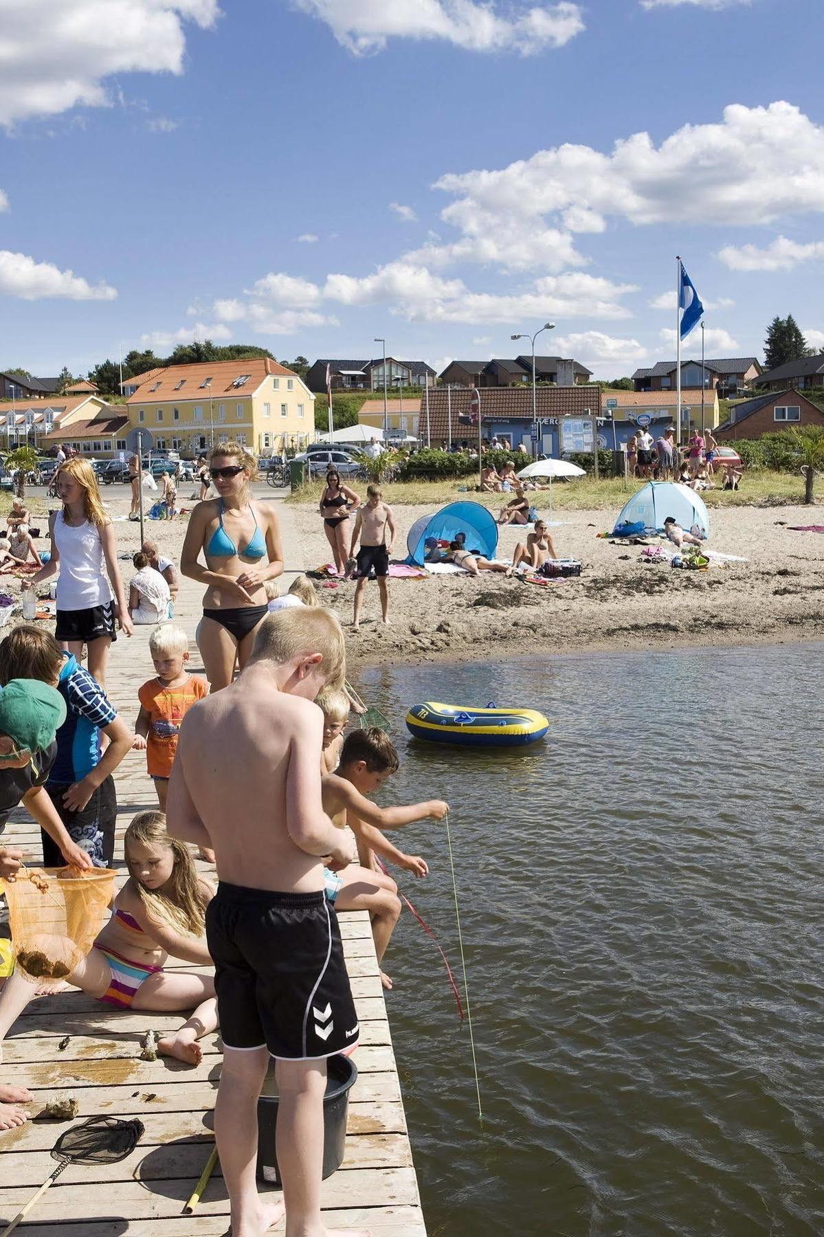 ホテル バルプスンド ファゲクロ Hvalpsund エクステリア 写真